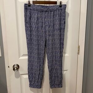 Gap Printed Casual Jogger Pants EUC